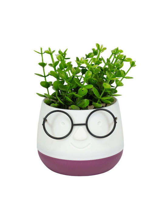 Artificial Plant in Small Pot 13cm (Various Colors) Viosarp