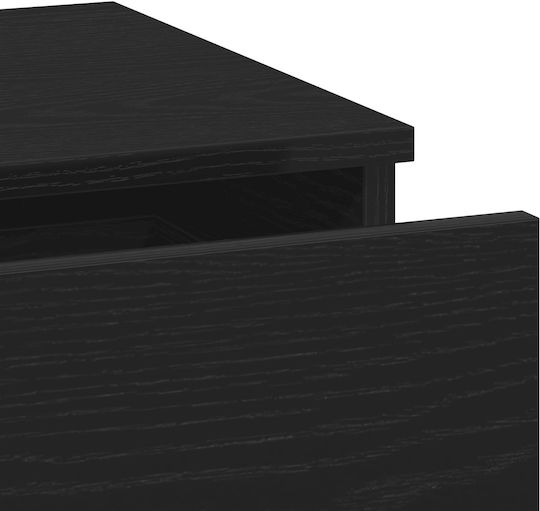 Nachttisch Black oak 40x35x65cm