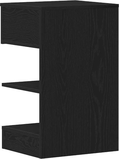 Nachttisch Black oak 40x35x65cm