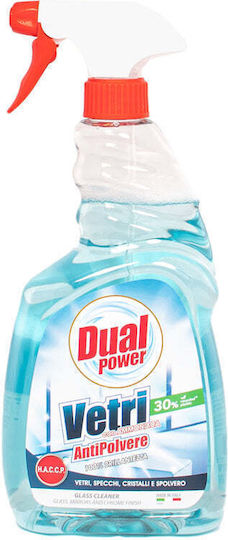 Dual Power Professional Επαγγελματικό Καθαριστικό Spray Τζαμιών 750ml