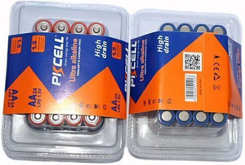 Pkcell Ultra Alkaline Batteries AA 1.5V 24pcs