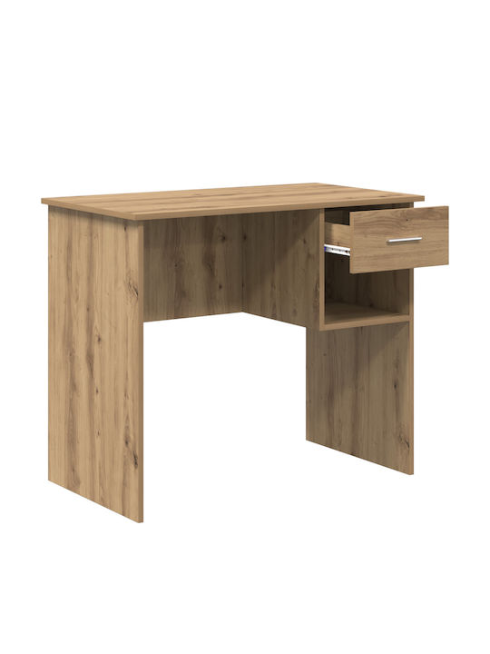 Birou din Lemn de Stejar 90x49.5x75cm