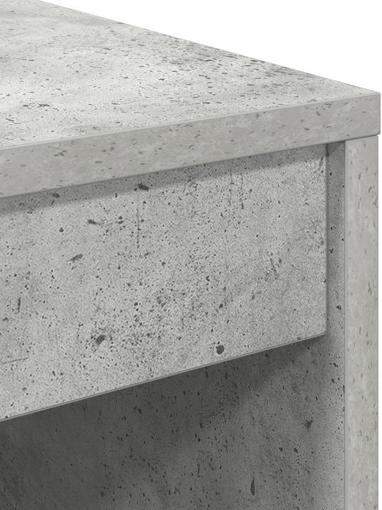 Desk Wooden Cement Grey 70x50x76cm