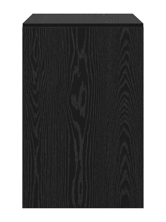 Desk Wooden Black Oak 90x50x76cm