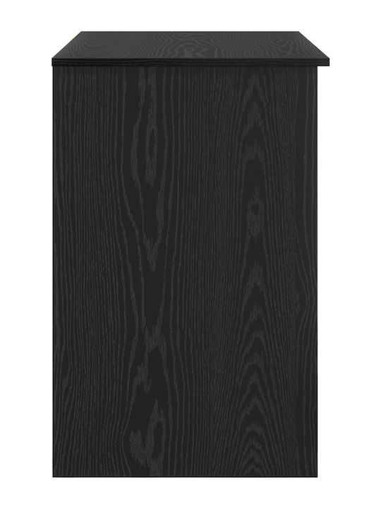 Γραφείο Ξύλινο Μαύρης Δρυς 90x49.5x75εκ.