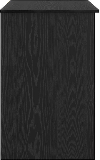 Γραφείο Ξύλινο Μαύρης Δρυς 90x49.5x75εκ.
