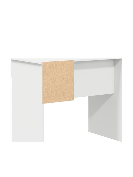 Computer Büro Holz White 90x49.5x75cm