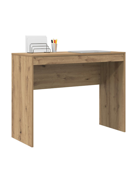 Desk Wooden Artisan Oak 100x40x76cm