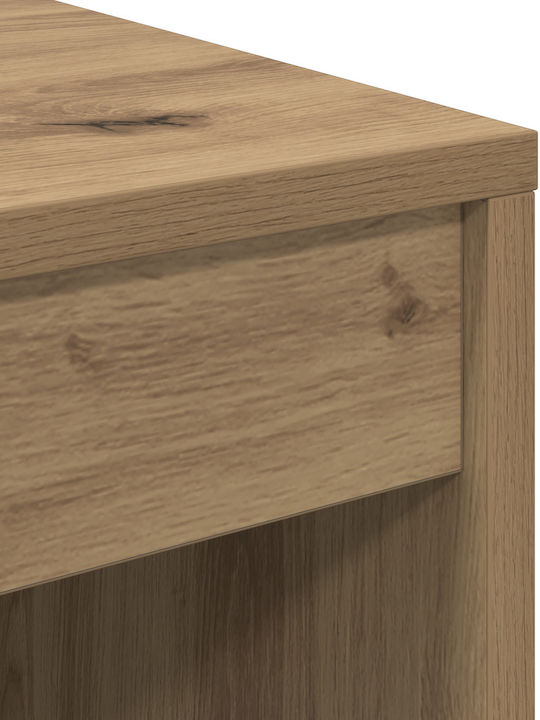 Desk Wooden Artisan Oak 100x40x76cm