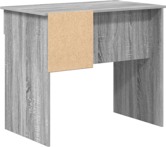 Birou Din Lemn Gri Sonoma 90x49,5x75cm