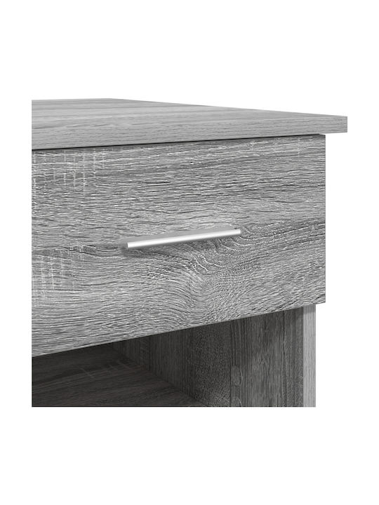 Γραφείο Ξύλινο Γκρι Sonoma 90x49.5x75εκ.