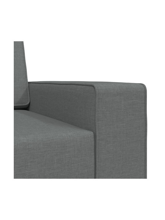Canapea Cu Trei Locuri Pat Gri Închis 245x78x77cm
