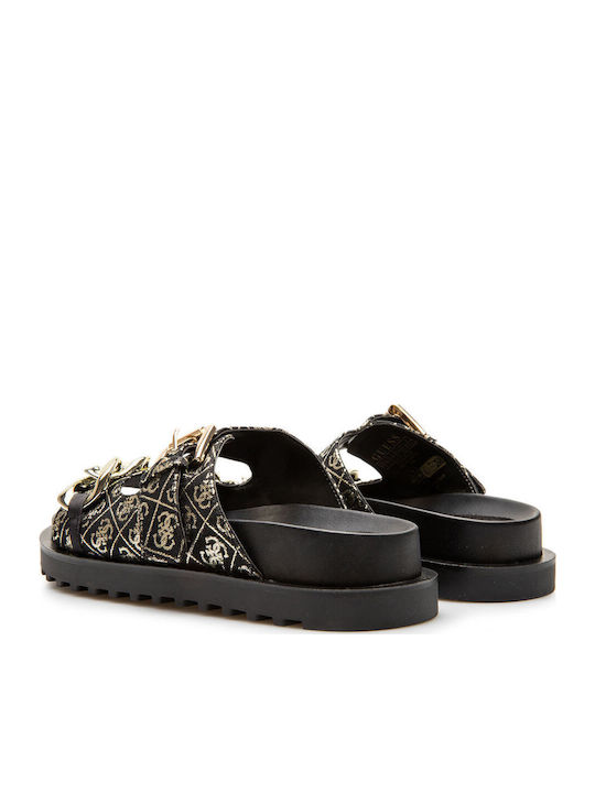 Fatema 2 Women's Flat Sandals in Beige Color