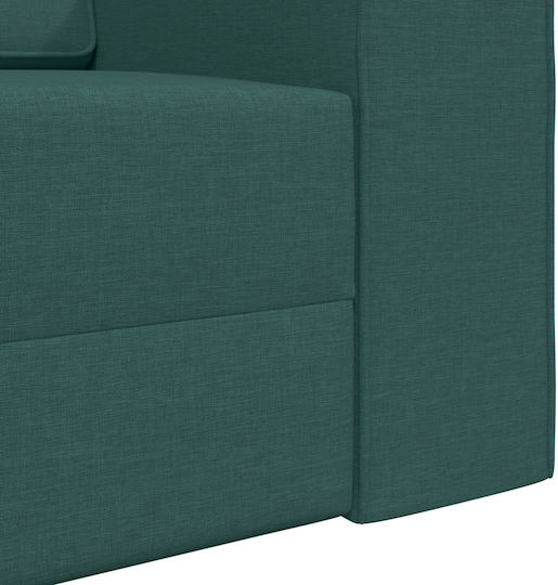 Ъгъл Диван Спалня Текстил Dark Green 245x150x60.5см.
