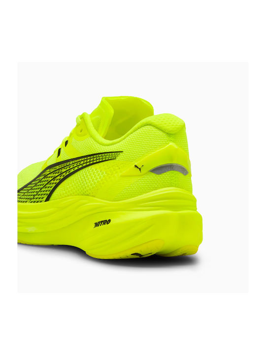 Deviate Nitro 3 Herren Sportschuhe Laufen Yellow Alert-puma Black
