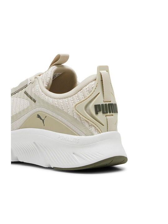 Flexfocus Lite Better Knit Sport Shoes Running Beige
