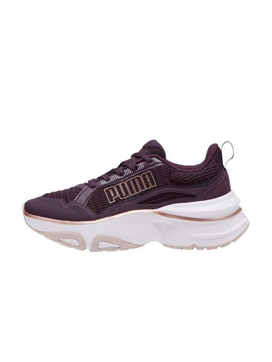 Softride Divine Sport Shoes Running Midnight Plum-mauve Mist-rose Gold