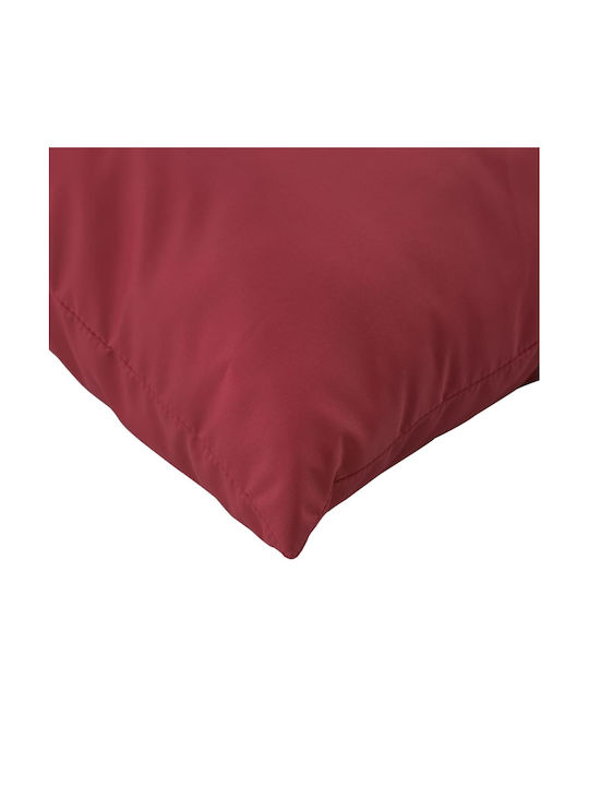 vidaxl Gartenstuhlkissen Palette 2 Stück Burgundisch Leinwand