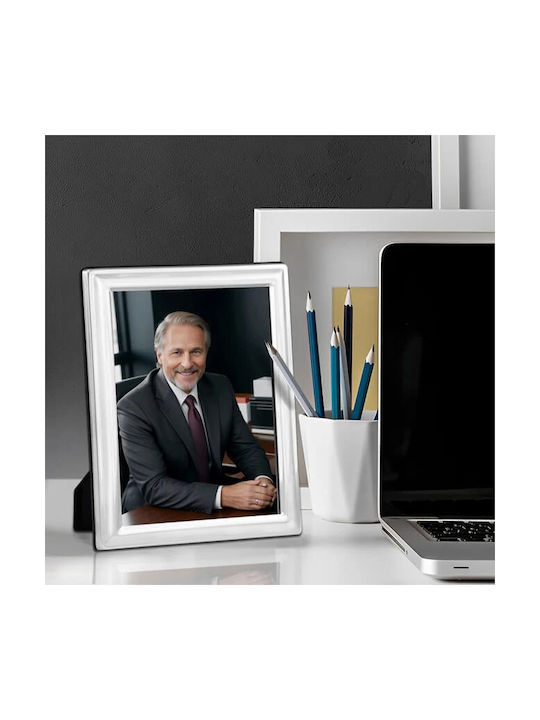 Silver Plated Photo Frame With Silver Frame