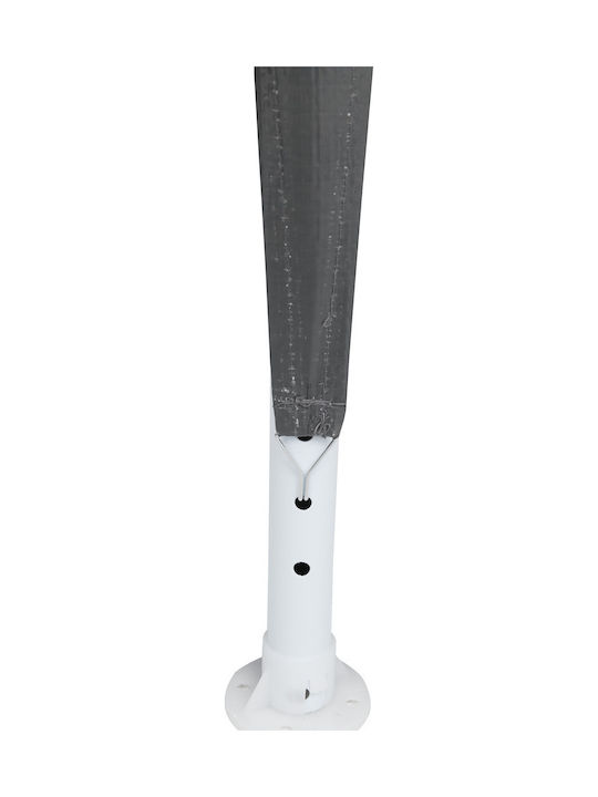 vidaXL Cort Terasă Gri x4m