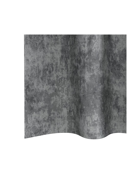 vidaXL Set Window Curtains With Gray Grommets 140x245cm
