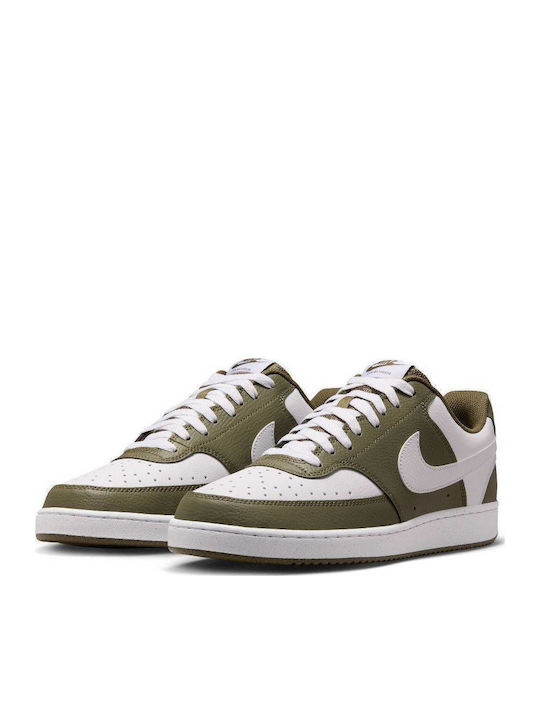 Court Vision Adidași Bărbătești Olive / Alb