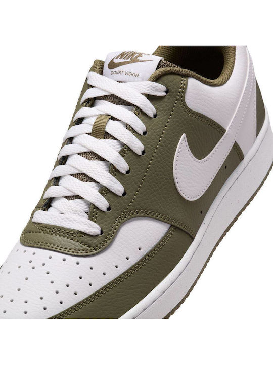Court Vision Adidași Bărbătești Olive / Alb