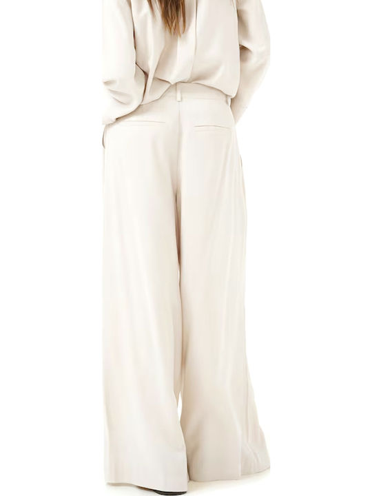 My Essential Wardrobe Дамско Текстил Панталон Loose Fit Beige My Essential Wardrobe Дамско Текстил Панталон Loose Fit Beige