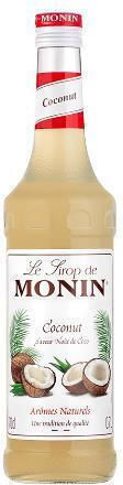 Monin Σιρόπι για Κοκτέιλ με Γεύση Καρύδα 1000ml