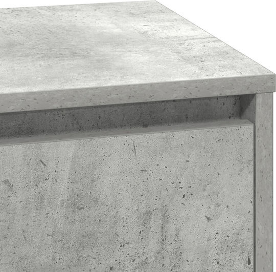 Συρταριέρα Креватокамарас Дървена Concrete Grey 71x34.5x75бр