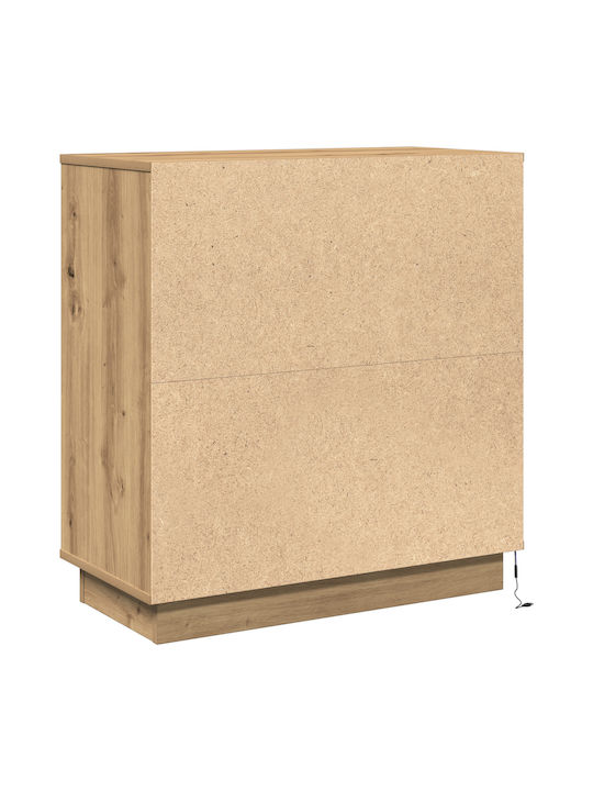 Συρταριέρα Креватокамарас Дървена Walnut 71x34.5x75бр