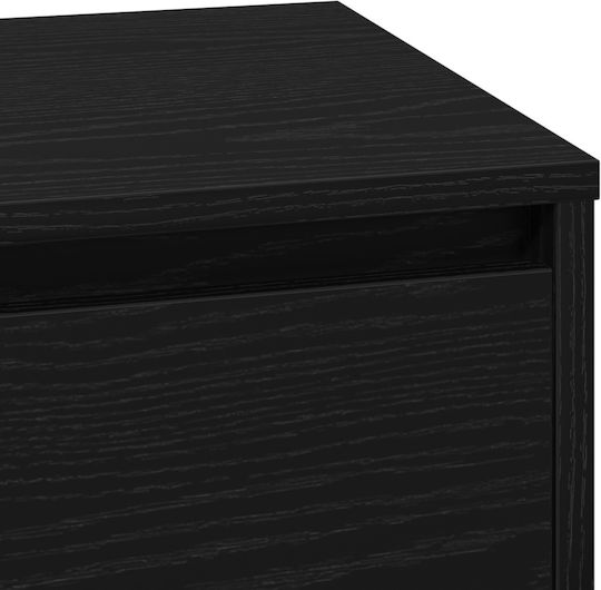 Συρταριέρα Креватокамарас Дървена Black Oak 71x34.5x75бр
