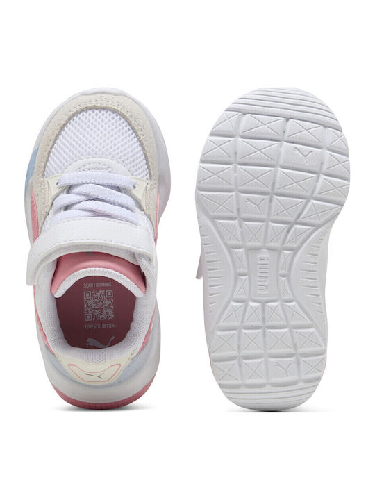 Jr Inf Trinity 2 Ac Kids Sneakers with Hoop & Loop Closure Beige