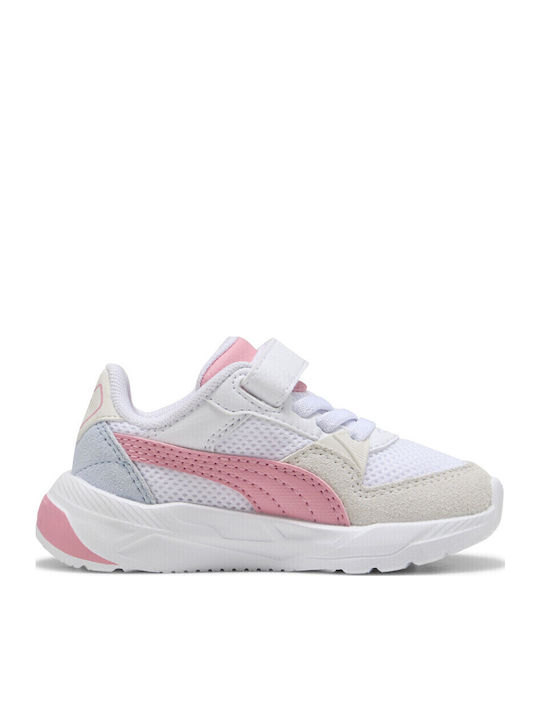 Jr Inf Trinity 2 Ac Kids Sneakers with Hoop & Loop Closure Beige