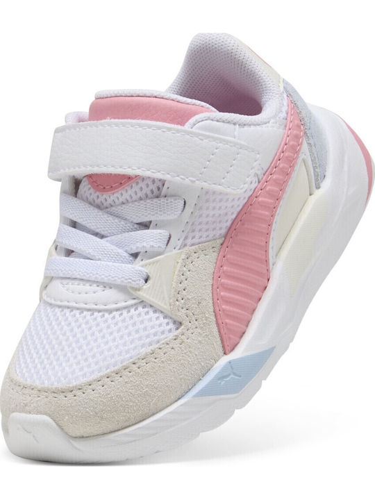 Jr Inf Trinity 2 Ac Kids Sneakers with Hoop & Loop Closure Beige