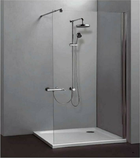Karag Flat NFLAT-1 Pătrată Acrilic Duș 80x80cm Albă