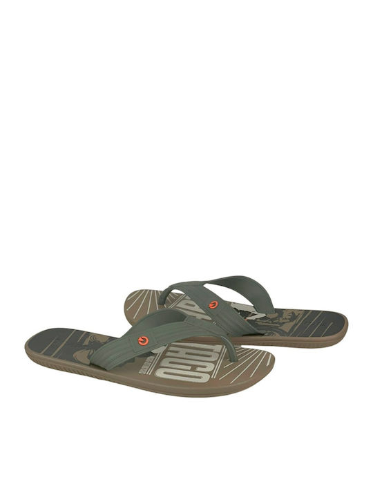 Dakar Men's Flip Flops Brown