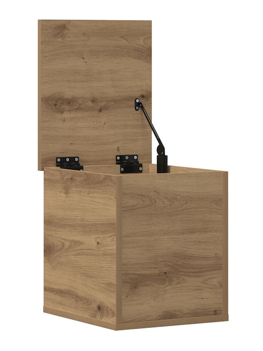 vidaXL Wooden Decorative Trunk Brown 30x35x35cm