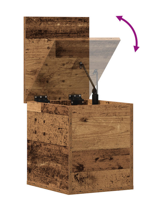 vidaXL Trunchi decorativ Lemn Maro 30x35x35buc