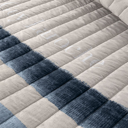 Guy Laroche Santiago Κουβερλί Υπέρδιπλο Denim 220x240cm