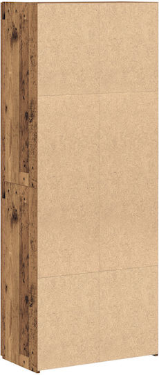 Büroaufbewahrungsschrank aus Holz 60x32x153cm