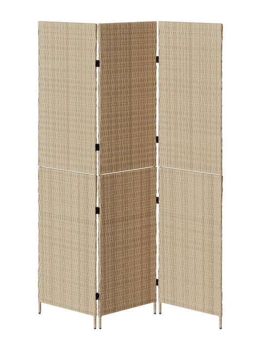 vidaXL Διακοσμητικό Παραβάν Ξύλινο 147x180cm