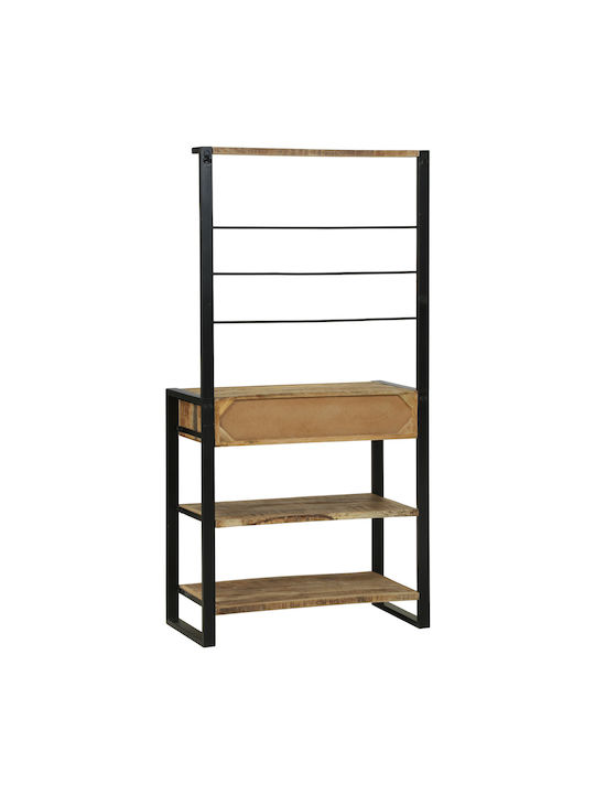Raft Coloană de Bucătărie Maro 80x40x160buc