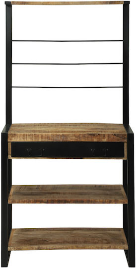 Shelf Kitchen Column Brown 80x40x160cm
