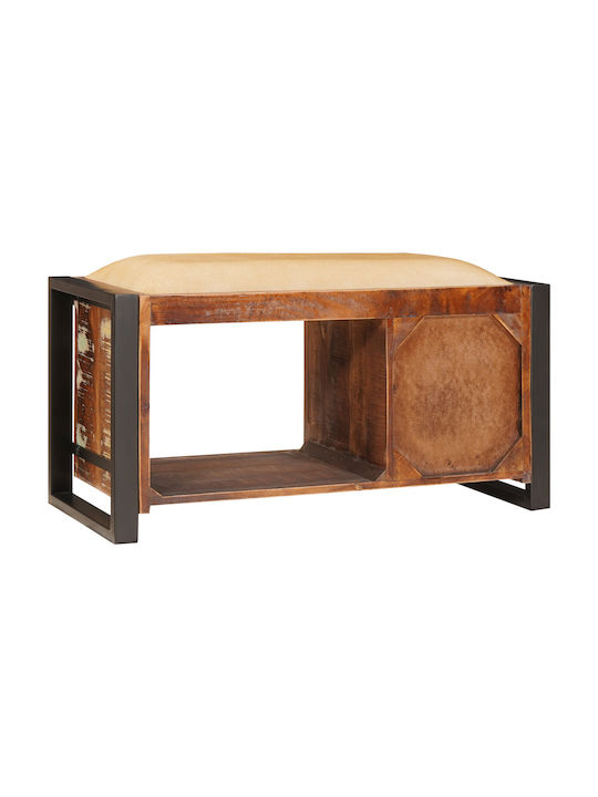 Entry Furniture with Bench Colorful 80x35x40cm