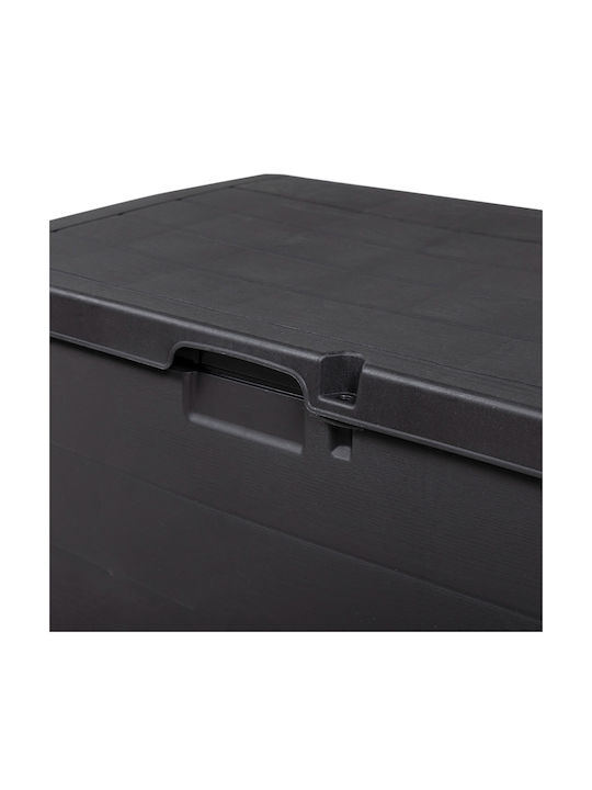 vidaXL Outdoor Storage Box 170lt Gray L77.5xW54.5xH53cm