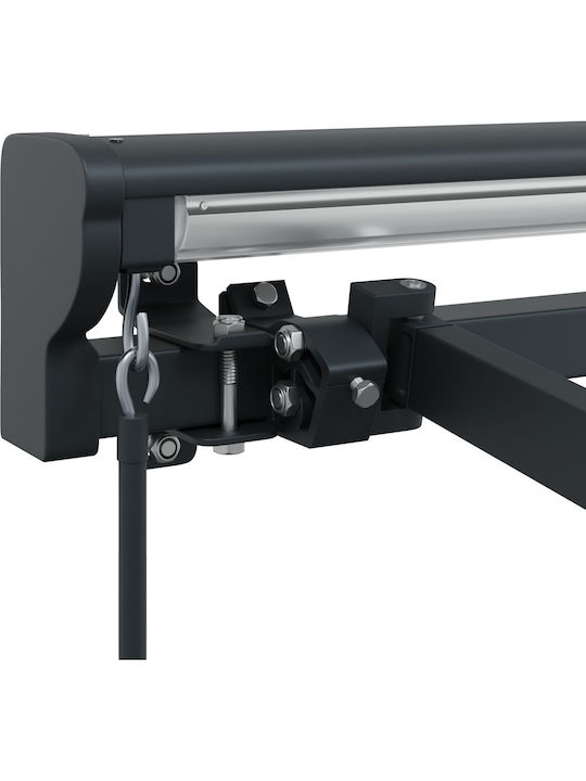 vidaXL Markise Terrasse Grau 4.5x3m