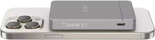 Tech-Protect PB14 MagSafe Power Bank 5000mAh 7.5W με Θύρα USB-C Γκρι