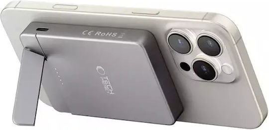 Tech-Protect PB14 MagSafe Power Bank 5000mAh 7.5W με Θύρα USB-C Γκρι