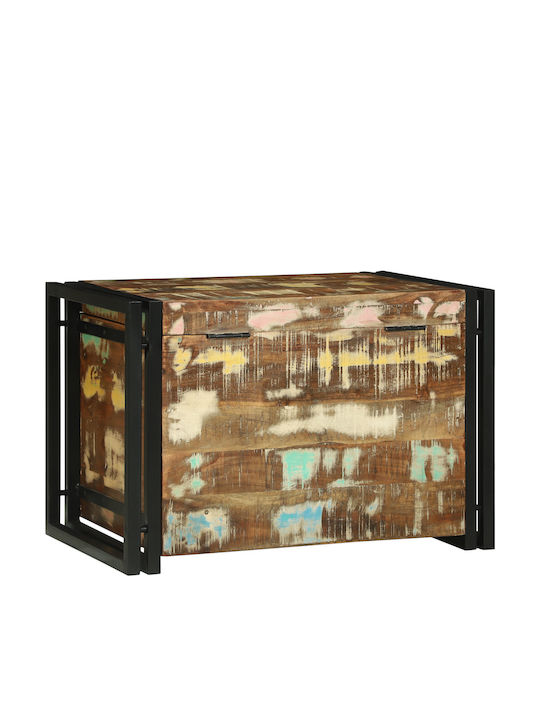 vidaXL Wooden Decorative Box Storage 60x40x41cm